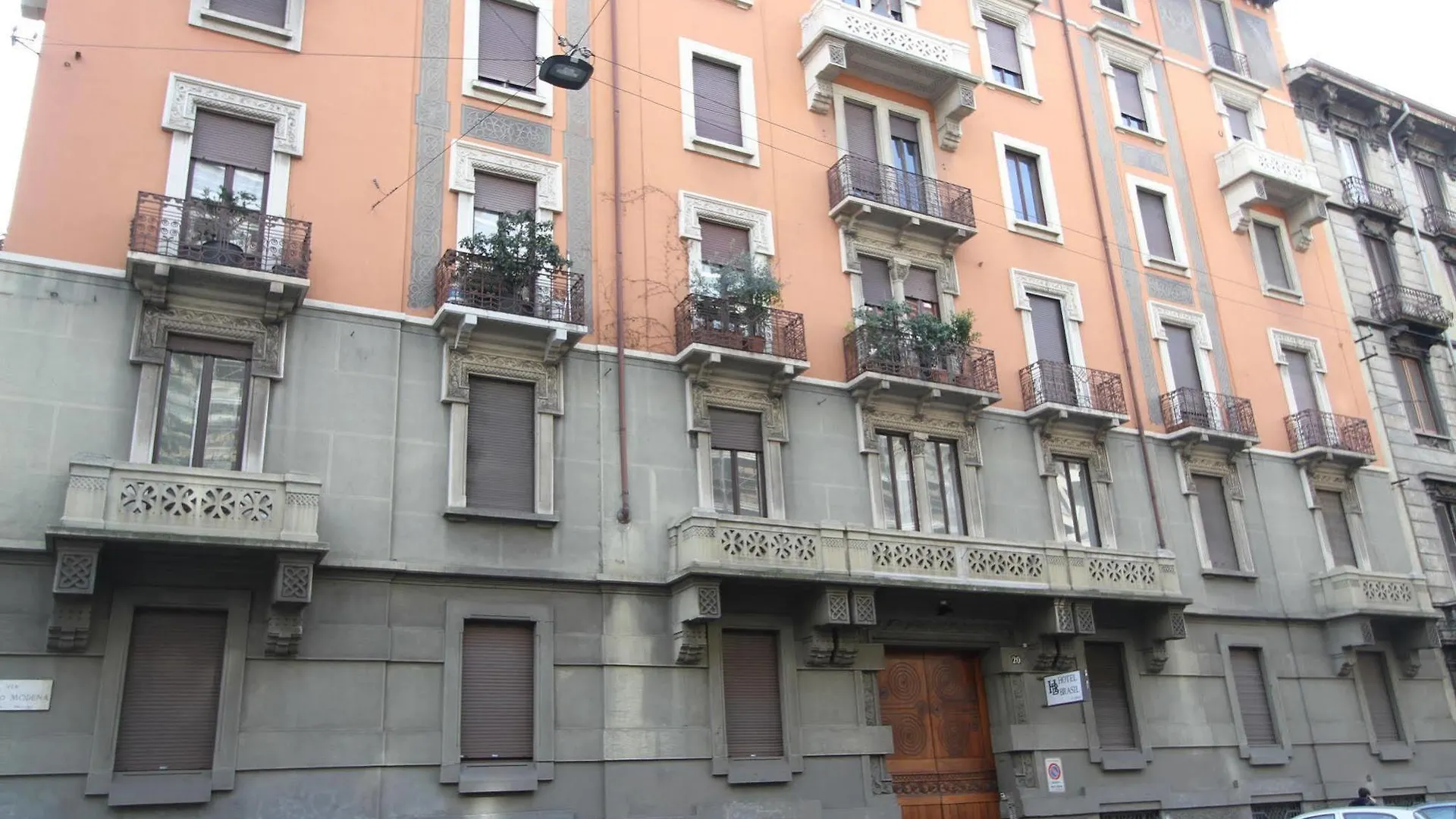 Hotel Brasil Milan location